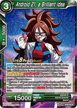 Android 21, a Brilliant Idea card art