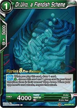Dr.Uiro, a Fiendish Scheme card art