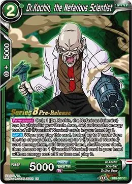 Dr.Kochin, the Nefarious Scientist card art