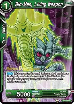 Bio-Man, Living Weapon card art