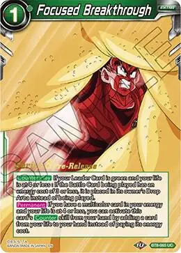 Focused Breakthrough card art
