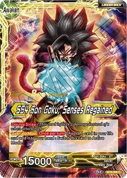 Son Goku & Pan // SS4 Son Goku, Senses Regained card art
