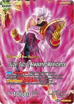 Super Baby 1 // Super Baby 2, Awakened Malevolence card art