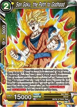 Son Goku, the Path to Godhood card art