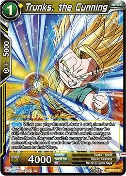 Trunks, the Cunning card art