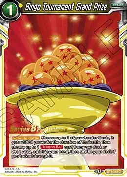 Bingo Tournament Grand Prize card art