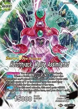 Dr.Lychee & Hatchhyack // Hatchhyack, Malice Assimilated card art