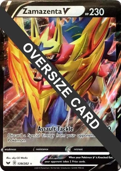 Zamazenta V - 139/202 card art