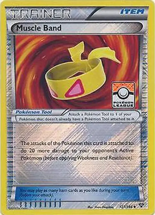 Muscle Band - 121/146 - (Pokemon League) card art