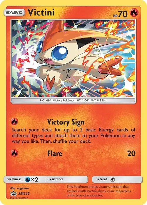Victini - SM225 card art