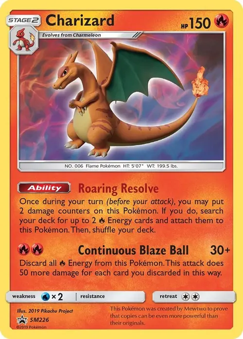 Charizard - SM226 card art