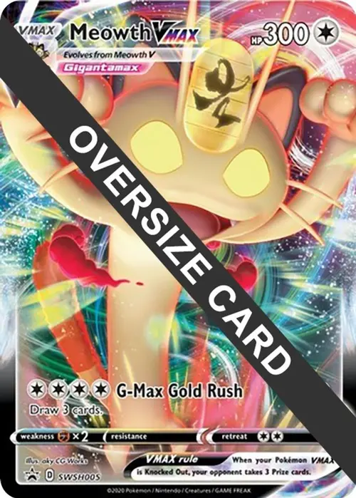 Meowth VMAX - SWSH005 card art