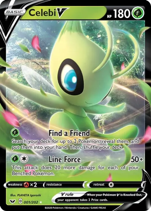Celebi V card art