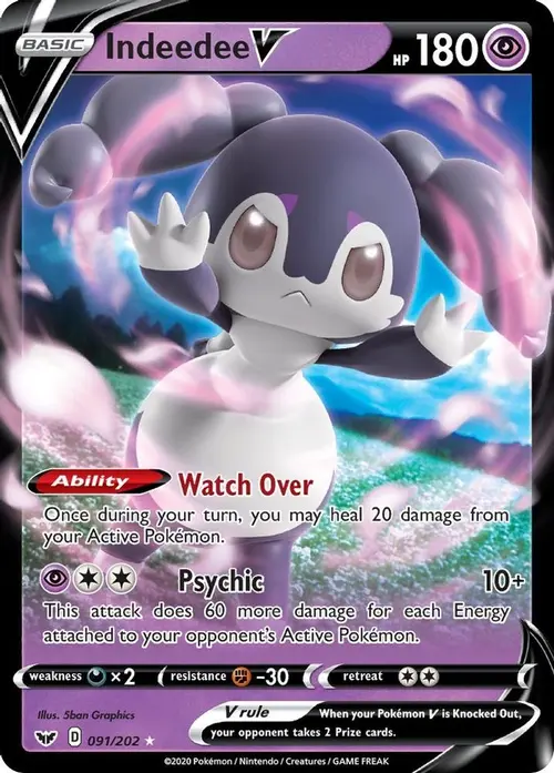 Indeedee V card art