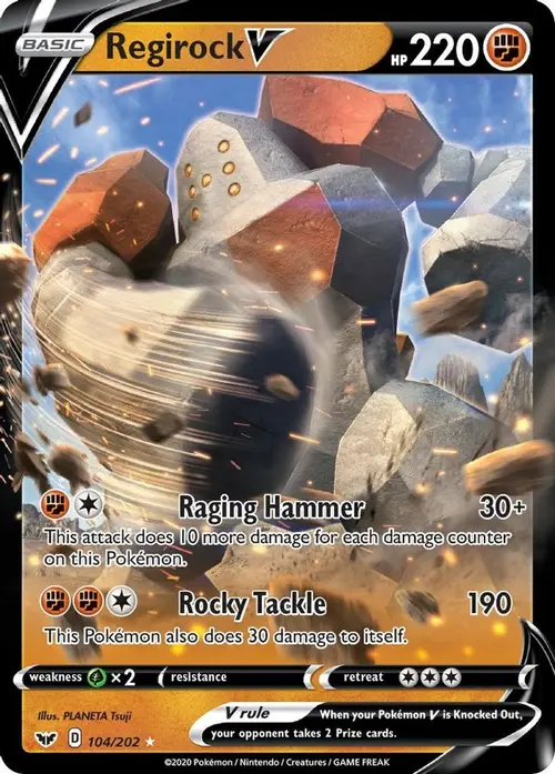 Regirock V card art