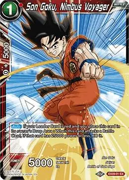 Son Goku, Nimbus Voyager card art