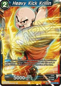 Heavy Kick Krillin card art