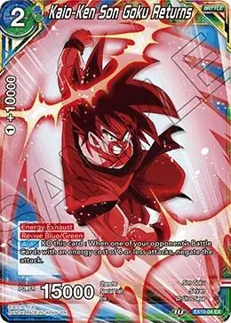 Kaio-Ken Son Goku Returns card art