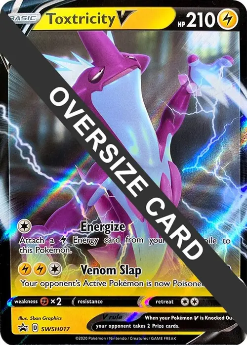 Toxtricity V - SWSH017 card art