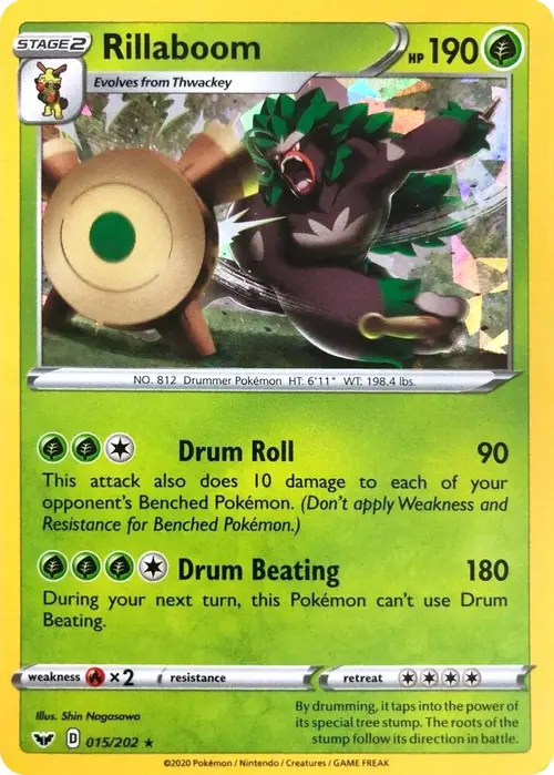 Rillaboom (Cracked Ice Holo) card art