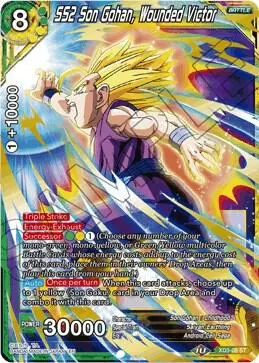 SS2 Son Gohan, Wounded Victor card art