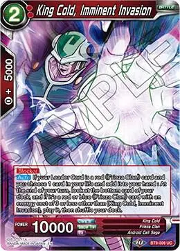 King Cold, Imminent Invasion card art