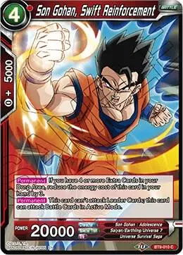 Son Gohan, Swift Reinforcement card art