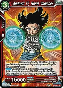 Android 17, Spirit Vanisher card art