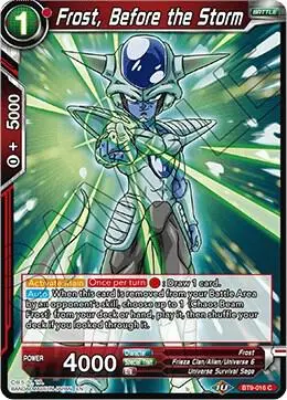 Frost, Before the Storm card art