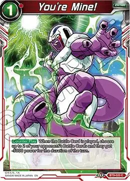 You're Mine! card art