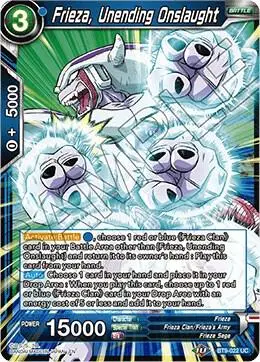 Frieza, Unending Onslaught card art