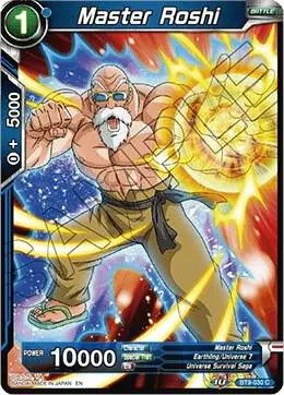 Master Roshi card art