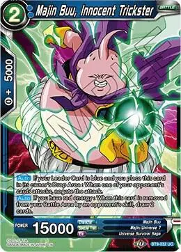 Majin Buu, Innocent Trickster card art