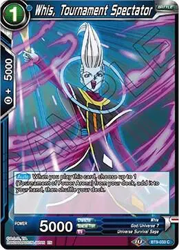 Whis, Tournament Spectator card art