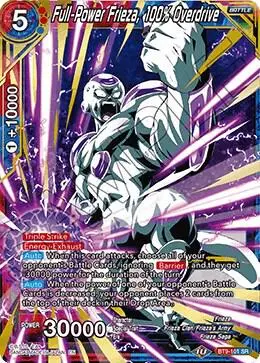 Full-Power Frieza, 100% Overdrive card art
