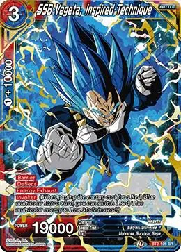 SSB Vegeta, Inspired Technique card art