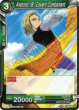 Android 18, Covert Combatant card art