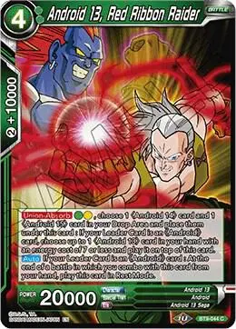 Android 13, Red Ribbon Raider card art