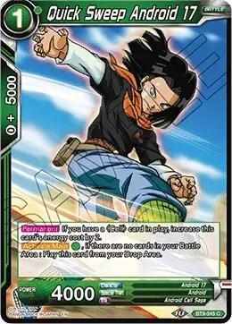 Quick Sweep Android 17 card art