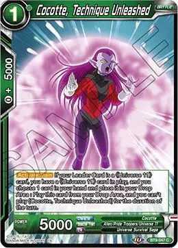 Cocotte, Technique Unleashed card art