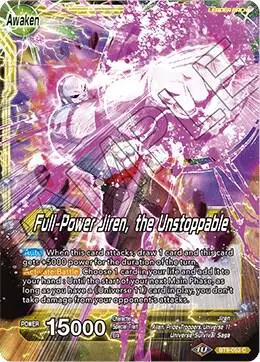 Jiren // Full-Power Jiren, the Unstoppable card art