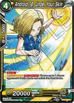 Android 18, Under Your Skin card art
