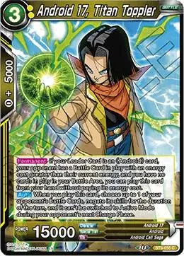 Android 17, Titan Toppler card art