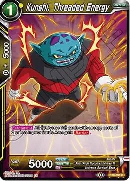 Kunshi, Threaded Energy card art