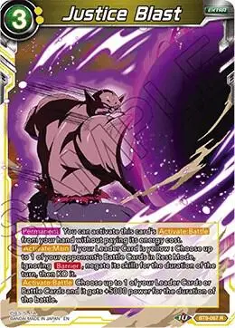 Justice Blast card art
