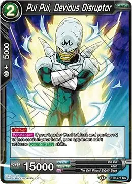 Pui Pui, Devious Disruptor card art