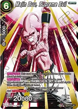 Majin Buu, Supreme Evil card art