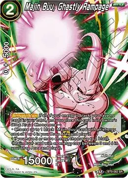 Majin Buu, Ghastly Rampage card art