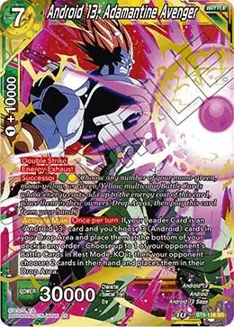 Android 13, Adamantine Avenger card art