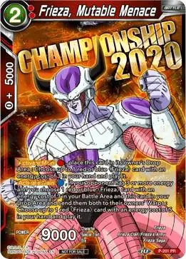 Frieza, Mutable Menace card art